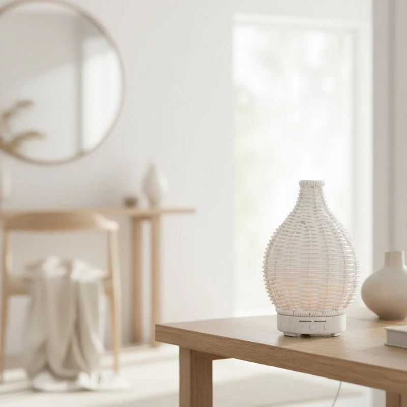 Diffuseur d’Arôme LED Bois Naturel