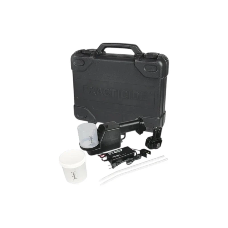 Kit standard de pulvérisation Exacticide PFC – Applicateur portatif à batterie pour poudres et appâts fins