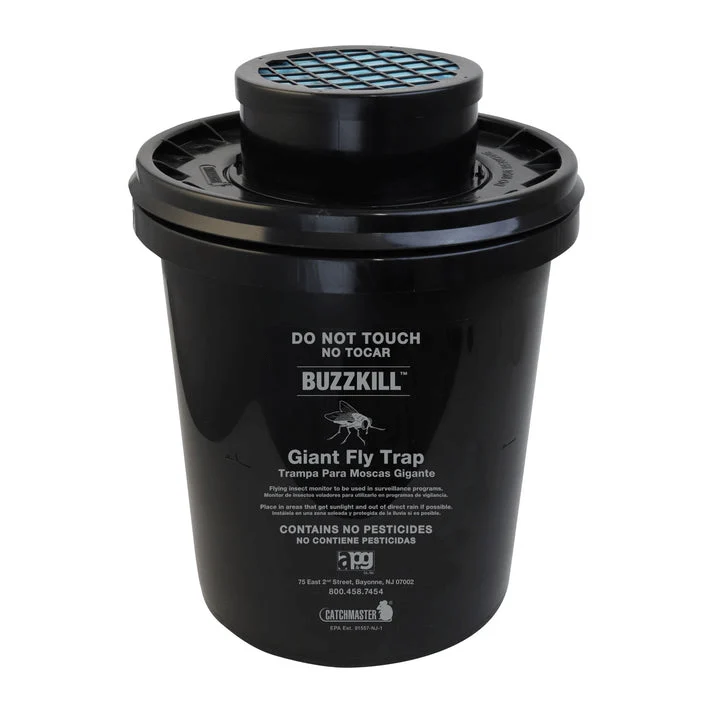 Catchmaster, Piège à Mouches Géant Buzzkill avec 2 Pièges et 4 Attractifs