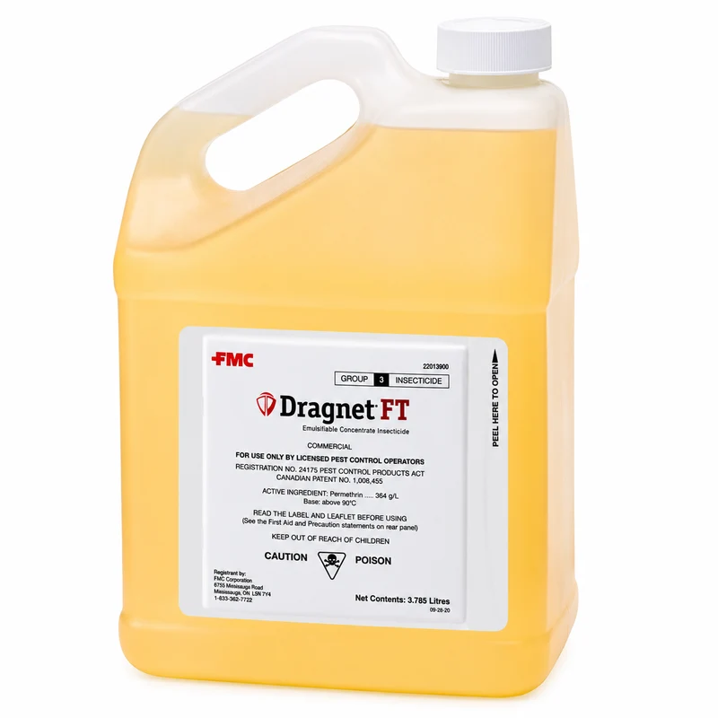 Dragnet FT EC 3,78 L – Insecticide professionnel (perméthrine, pyréthrinoïde)