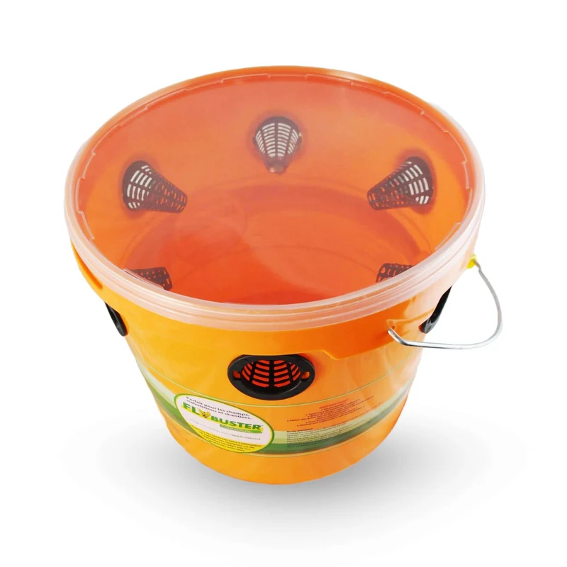 Piège à mouches extérieur Flybuster – Appât biologique 250 g, écologique et réutilisable
