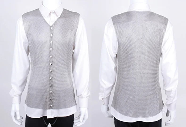 Gilet de protection en maille inox