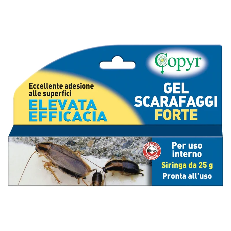Gel Antiscarafaggi 'Forte' 25 Gr. Copyr | Controllo Professionale Degli Infestanti