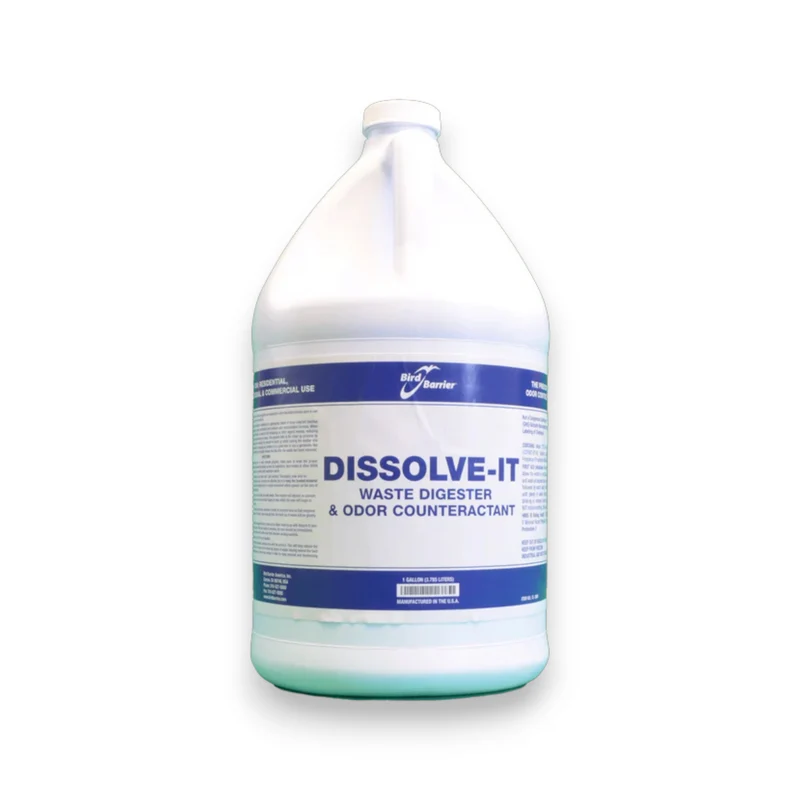 Dissolve-It – Nettoyant et dissolvant de fientes d’oiseaux 3,78 L