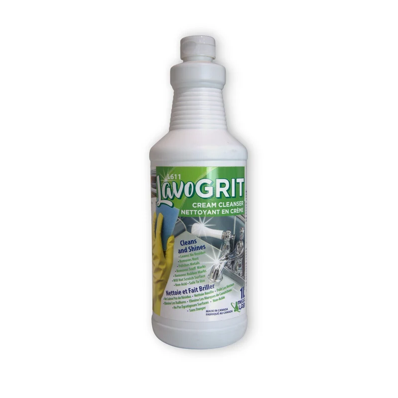 LAVOGRIT – Crème nettoyante et polissante pour surfaces dures, bactériostatique et désodorisante