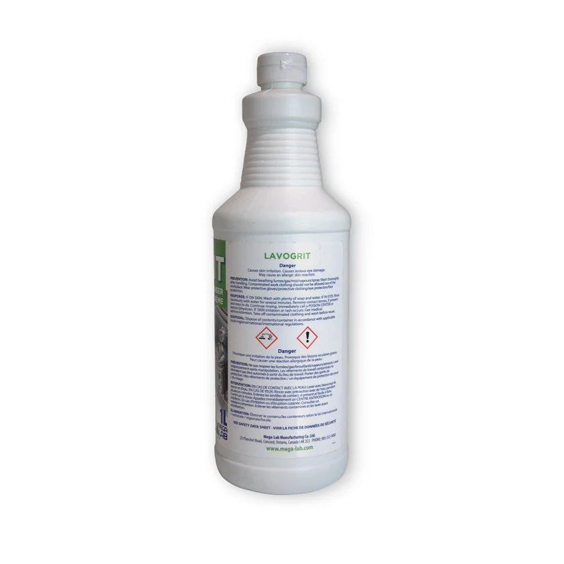 LAVOGRIT – Crème nettoyante et polissante pour surfaces dures, bactériostatique et désodorisante