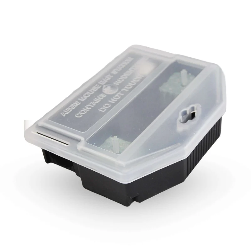 MHOUSE, Station d'Appât Rechargeable pour Souris et Autres Petits Rongeurs (12 appâts)