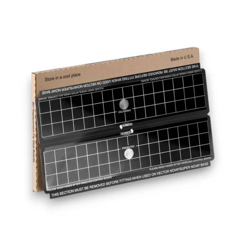 Trappes collantes de rechange universelles Vector UV Fly Light - 907 paquet de 12