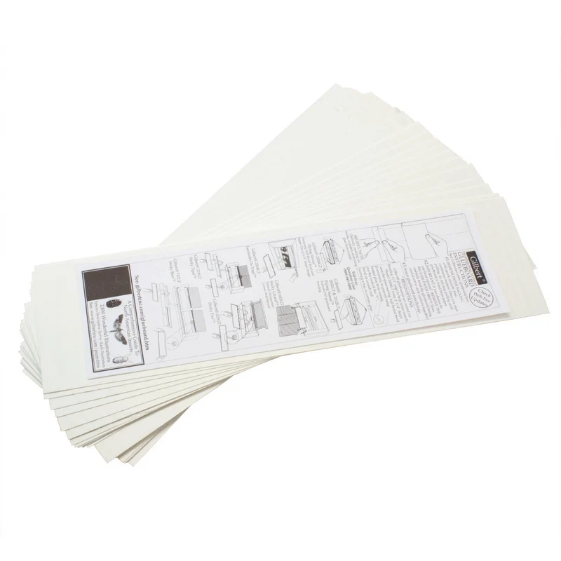 Flylite Glue Board 5''X17'' Blanc 24/BX