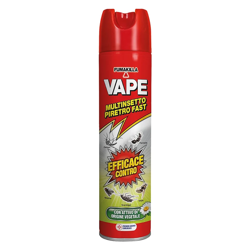 Insetticida Multinsetto Spray 'Effetto Ko' Ml. 400 Vape | Per Uso Agricolo Professionale