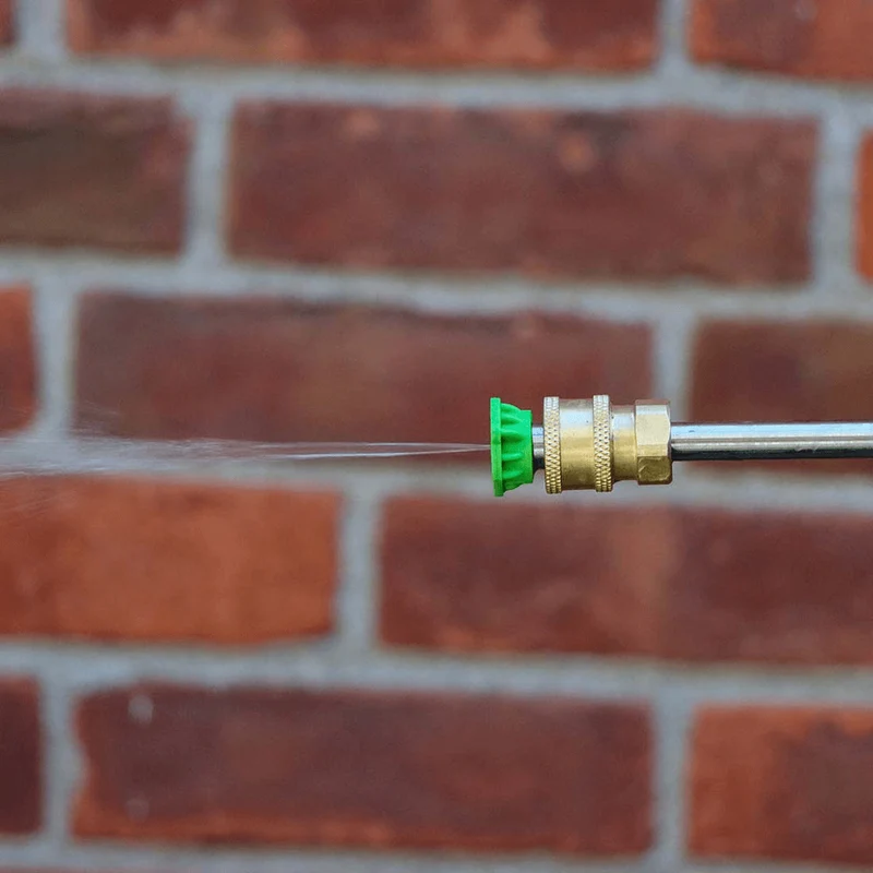 Buse FlowZone 25° Connexion Rapide | Jet Plat pour Applications Liquides