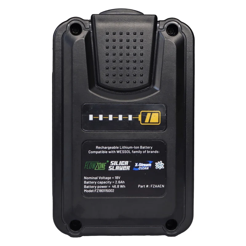 Batterie FlowZone 18V 2.6Ah | Rechargeable pour Pulvérisateur Storm 1G