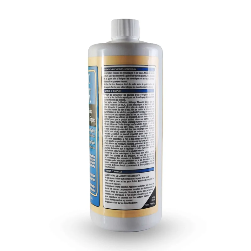 Mosquito Barrier – Répulsif anti-moustiques naturel à base d’ail