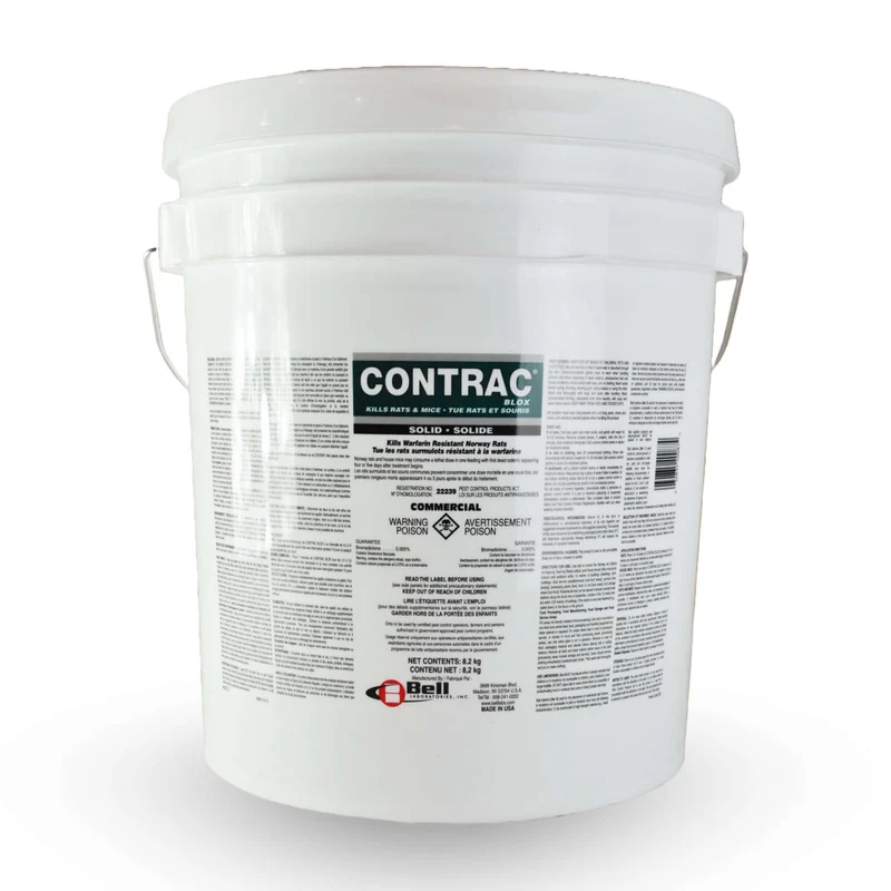 Contract All-Weather Blox Rodenticides au Bromadiolone 8,2kg