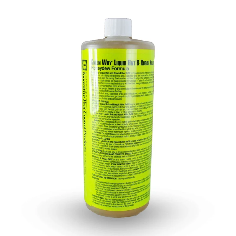 GreenWay Appât Liquide pour Fourmis et Coquerelles Commercial 954 ml