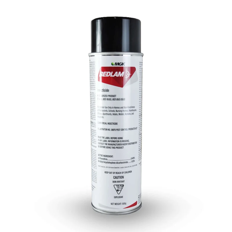 Bedlam Insecticide Punaises de Lit 17oz | Aérosol Fissures & Crevasses