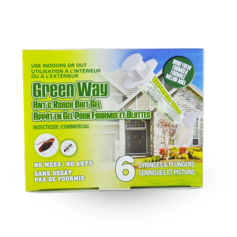 GreenWay Appât en Gel pour Fourmis et Coquerelles Commercial