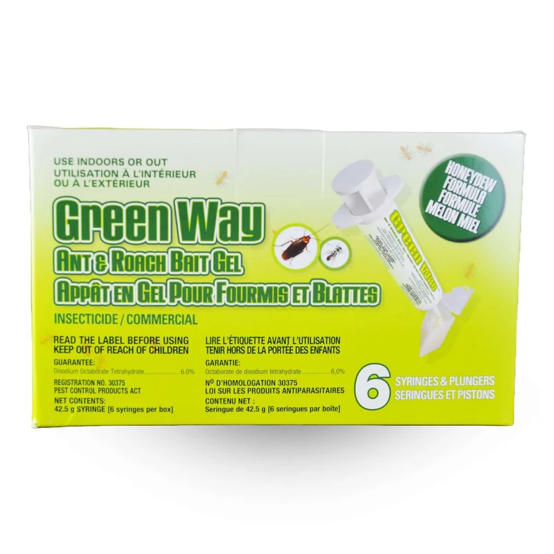 GreenWay Appât en Gel pour Fourmis et Coquerelles Commercial