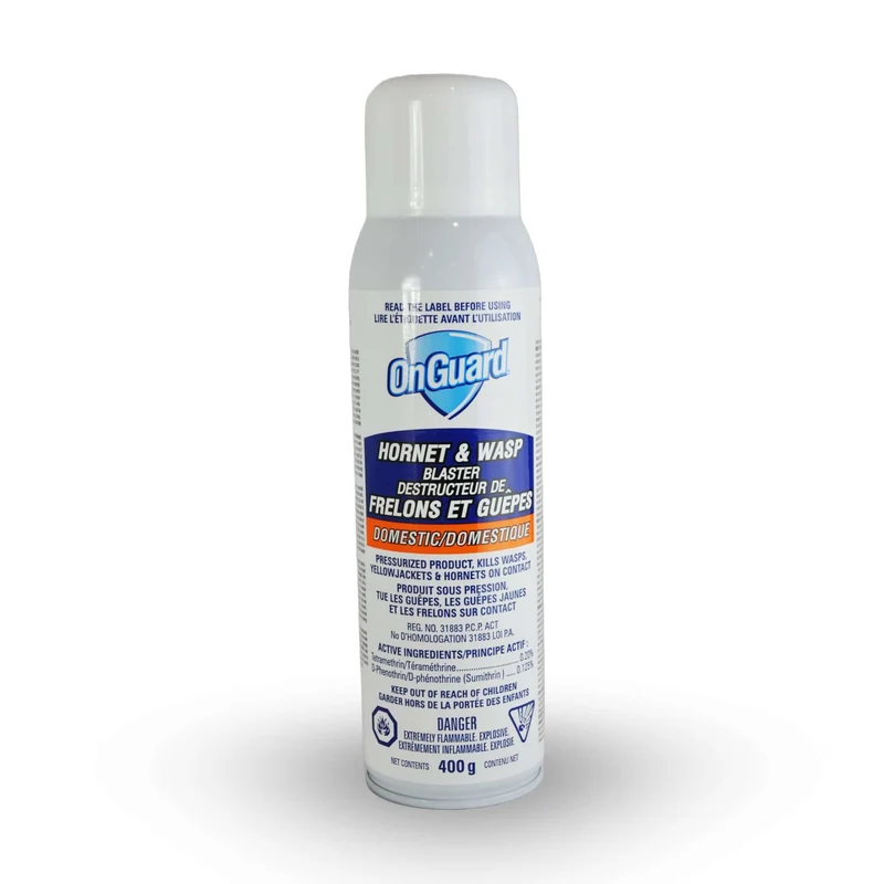 Onguard Blaster, Tue au Contact les Guêpes et Frêlons et Détruit les Nids 400g