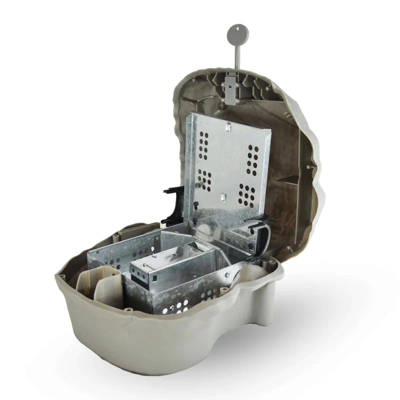 JT Eaton, Repeater Rock avec Piège à Souris Multi-Prises Extérieur 928RP-PAV