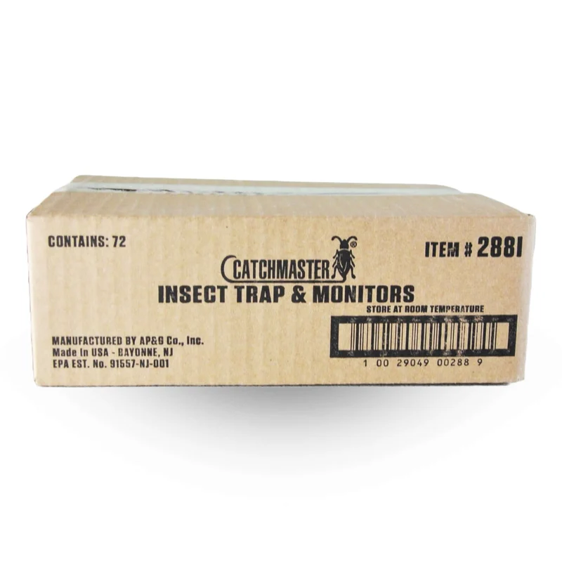 CATCHMASTER, Piège Collant à Coquerelles et Insectes 288I