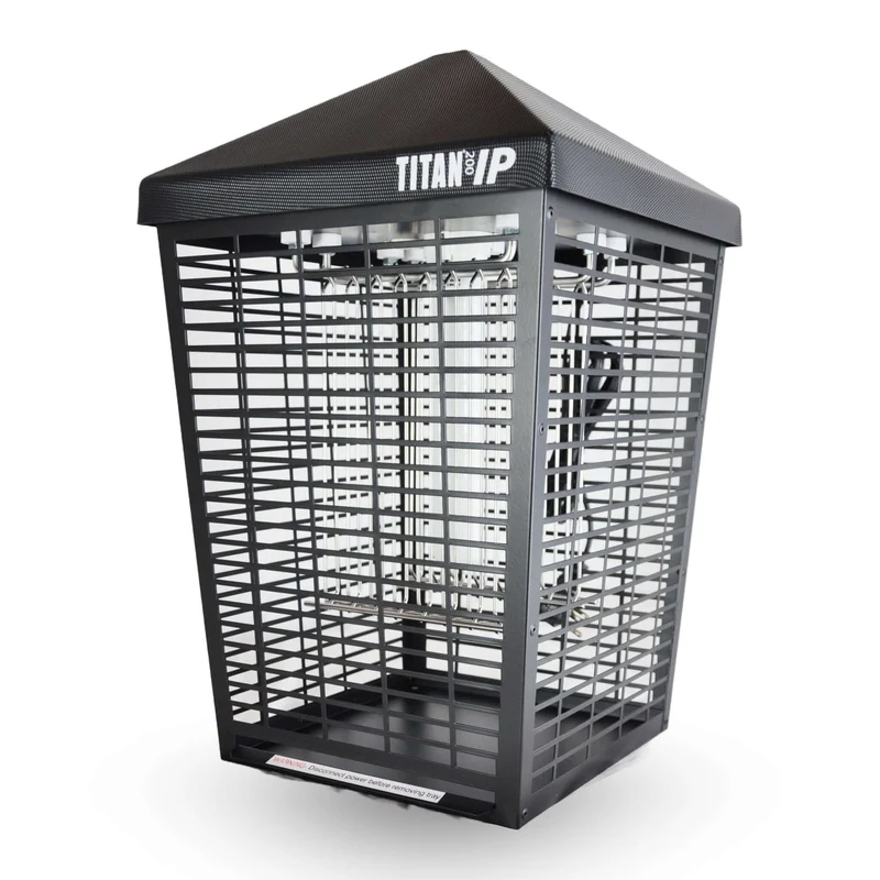 TITAN, Piège à Mouches et Moustiques électrique avec lumière UV 200IP / 18W