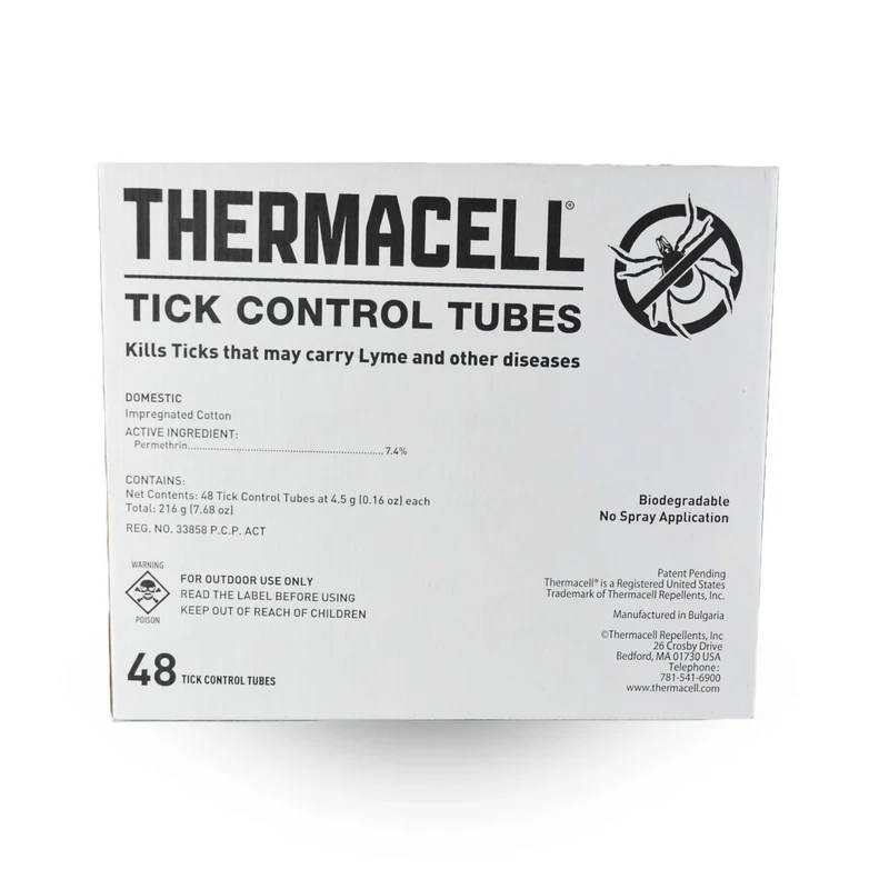 THERMACELL, Tubes Contrôle Tiques + Enlève Tiques GRATUIT