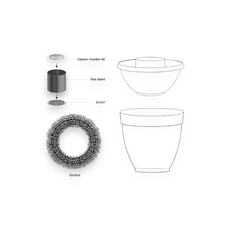 CATCHMASTER, Piège Innovant à Moustique Ovi-Planter Ago