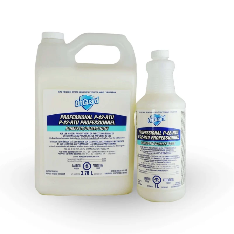 ONGUARD Insecticide Résiduel Professionnel P-22 – Contrôle longue durée (1L ou 3,78L)