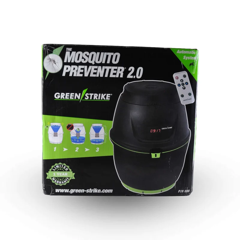 GREENSTRIKE, Piège Technologique Automatique Contre les Moustiques 2.0 800CU