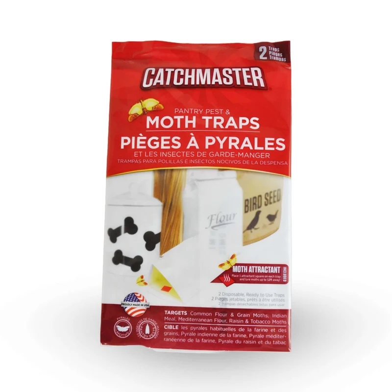 CATCHMASTER, Piège Collant contre les pyrales indienne de la farine