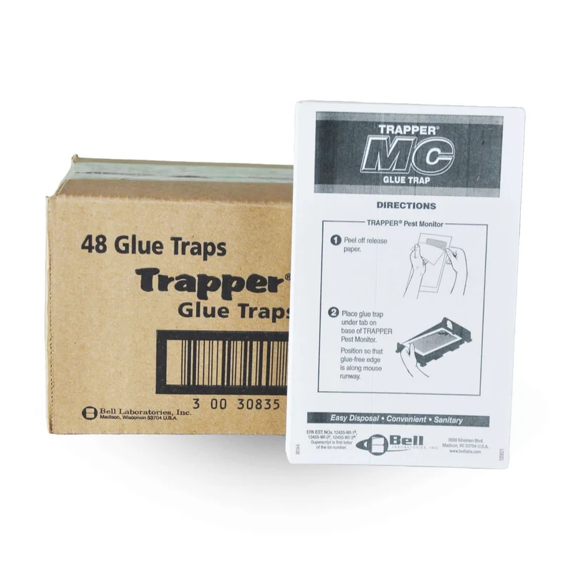 TRAPPER MC, Piège Collant au Moniteur Antiparasitaire Trapper