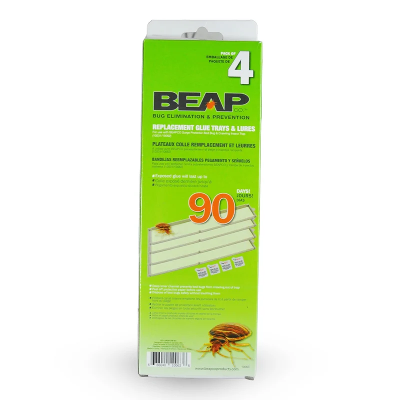 BEAPCO Plateau de Colle et Leurre | Recharge pour Détection Punaises (vendu a l'unité)