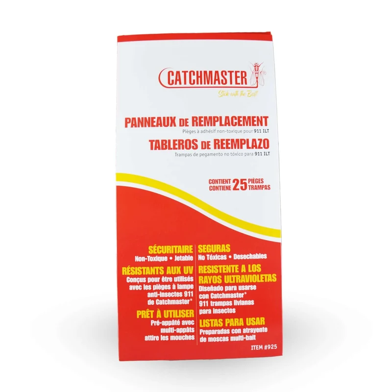 CATCHMASTER 925, Piège Collant pour Piège Lumineux Envirolight Flylight junior JR