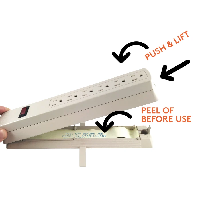 BEAPCO Barre d’Alimentation | Détecteur Anti-Punaises de Lit 6 Prises