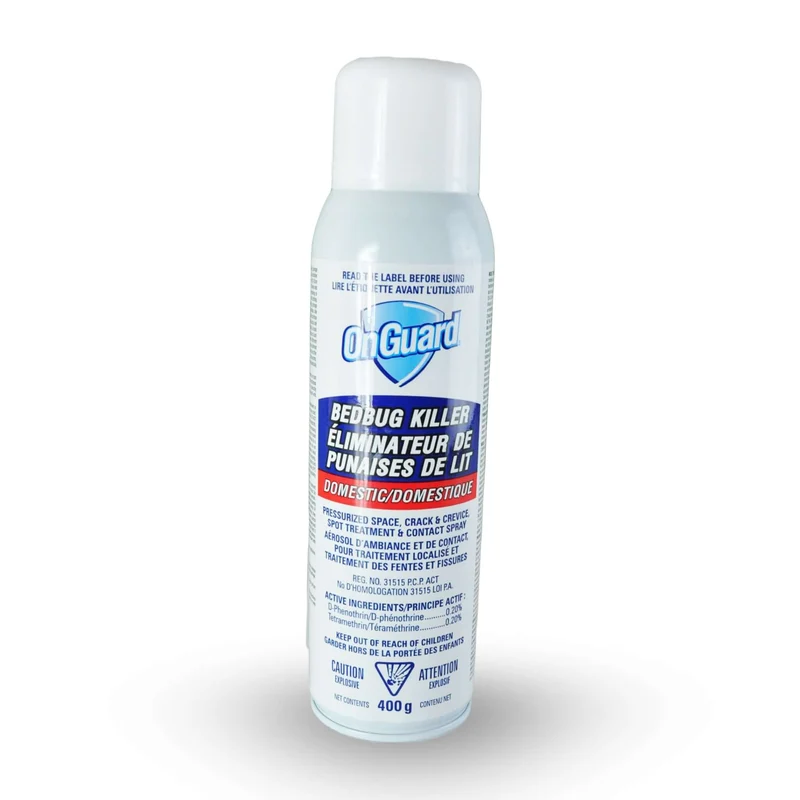 ONGUARD, insecticide vaporisateur Éliminateur de Punaises de Lit 400g
