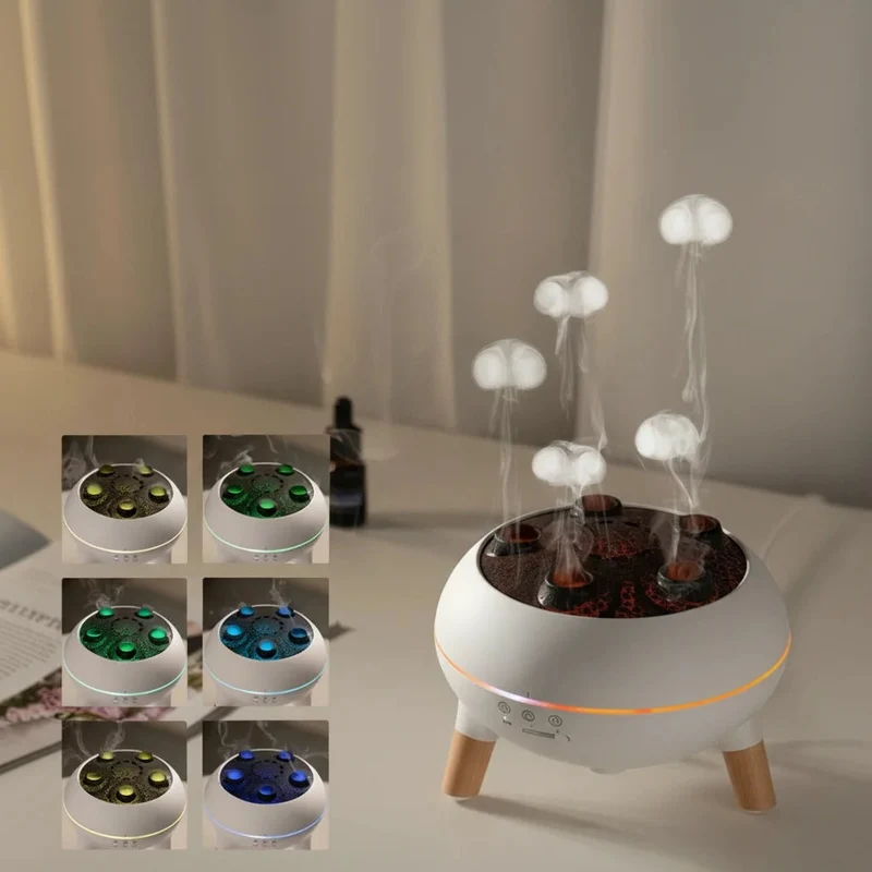 Humidificateur Ultrasonique Volcan Méduse 360ml