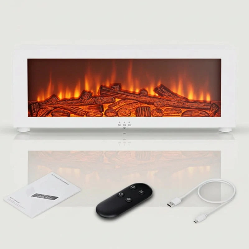 Diffuseur Flamme LED Huiles Essentielles | Feu de Cheminée