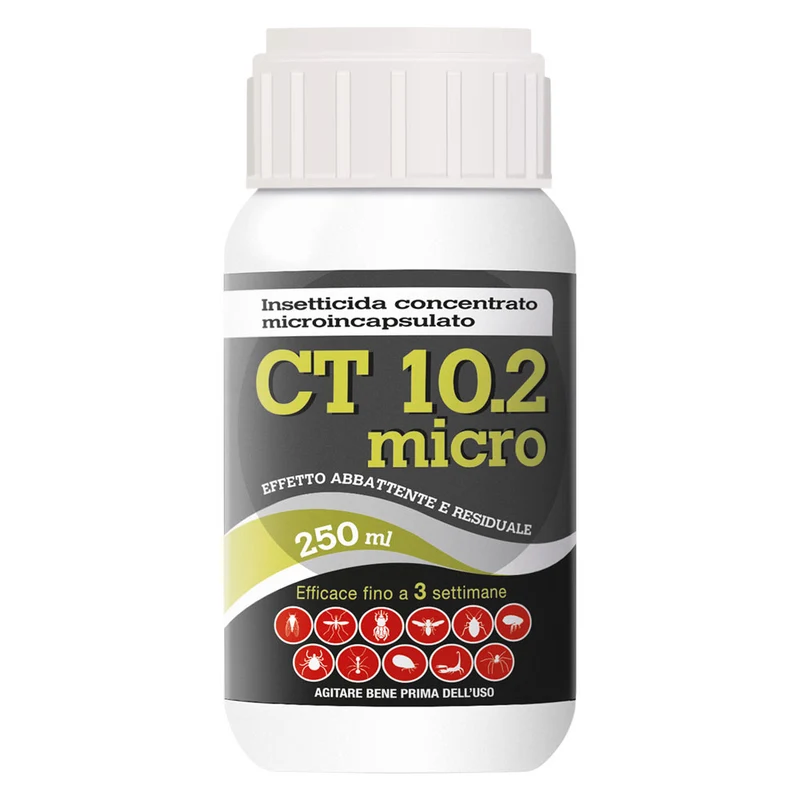Insetticida Liquido Concentrato Microincapsulato 'Ct 10.2 Micro' Ml | Per Uso Agricolo Professionale