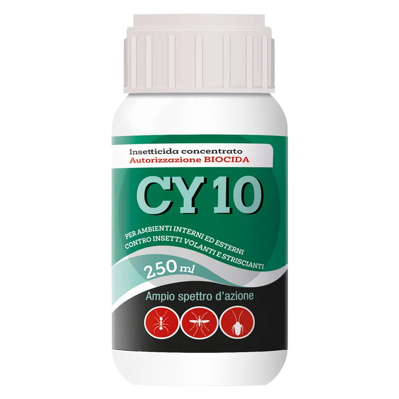 Insetticida Liquido Concentrato 'Cy 10 Ec' Ml 250 Vebi | Per Uso Agricolo Professionale