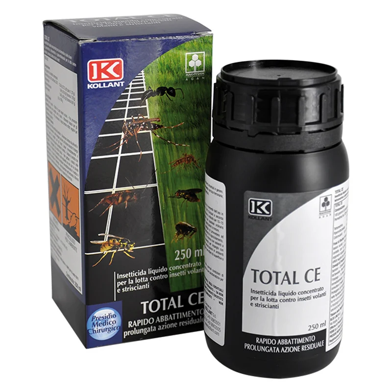 Insetticida Liquido Total Ce - Ml 250 Kollant | Controllo Professionale Degli Infestanti