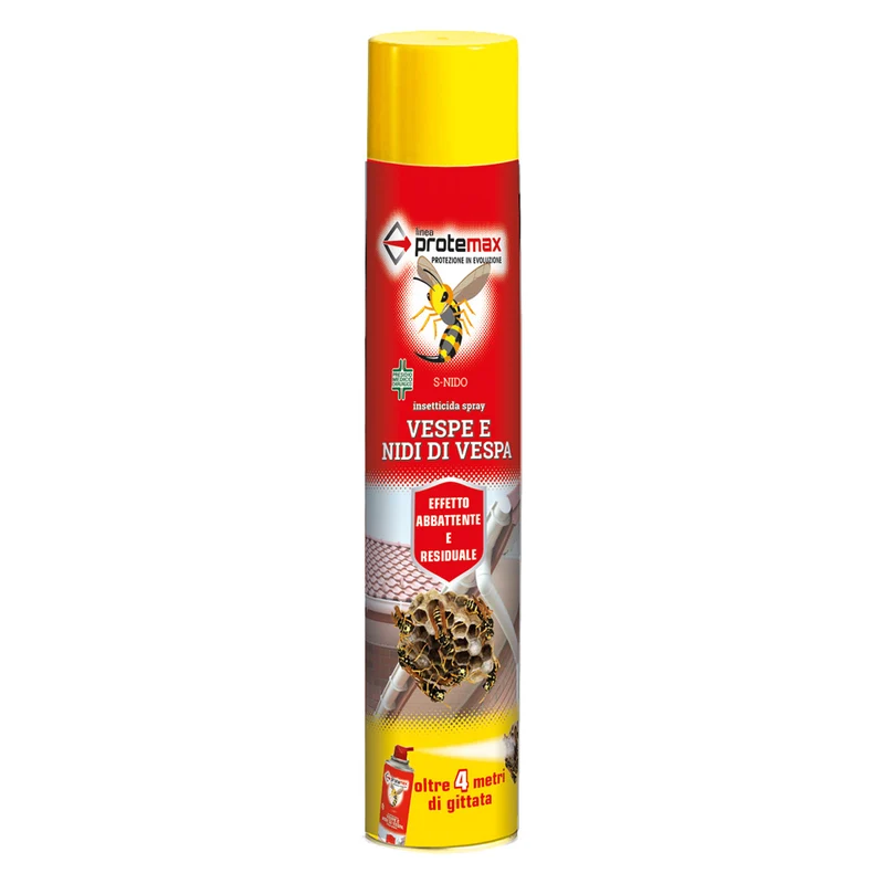 Insetticida Spray 'Vespe E Nidi' Ml 750 Protemax | Controllo Professionale Degli Infestanti