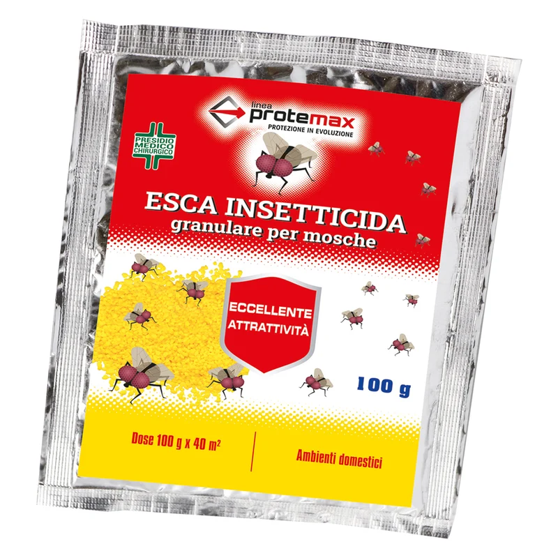 Esca Granulare Antimosche 100 Gr. Protemax | Repellente Professionale Per Animali