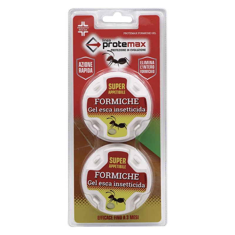 Esca Antiformiche Gel 2 Pz X 10 Gr. Protemax | Controllo Professionale Degli Infestanti