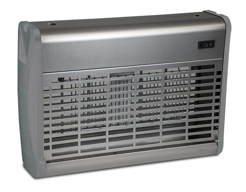 Tue mouches électrique inox à grille électrique 50 m2 sèrie UK-50 LED (remplace 485844)