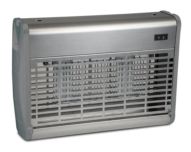 Tue mouches électrique inox à grille électrique 100 m2 sèrie UK-100 LED (remplace 485846)