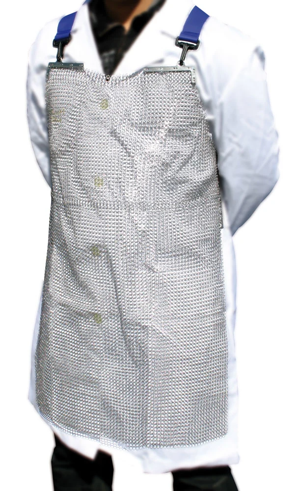 Tablier de protection en maille inox