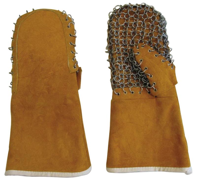 Moufle anticalorique de sciage ignifuge jusqu'à 500º (paire), taille unique