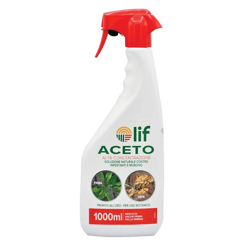 Acido Acetico Lt. 1 - Spray Lif | Protezione Professionale Per Orto E Giardino Resistente