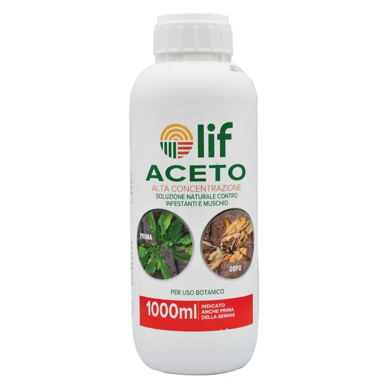Acido Acetico Lt. 1 - Concentrato Lif | Protezione Professionale Per Orto E Giardino